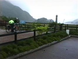 Glenfinnan Monument - spoiled today by rain and midges